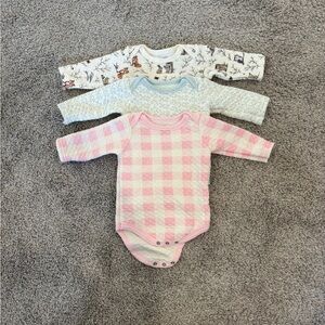 Hudson Baby 3-Piece Set, Size:0-3M